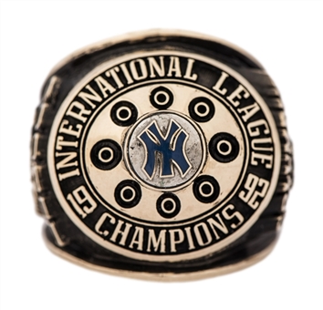 1992 Columbus Clippers International League Championship Ring